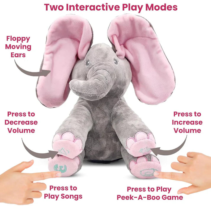 Ella the Snuggle Elephant: Peek-a-Boo Fun