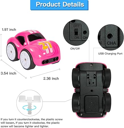 Smart Car – 4-in-1 Remote Toy with Music & Obstacle Avoidance