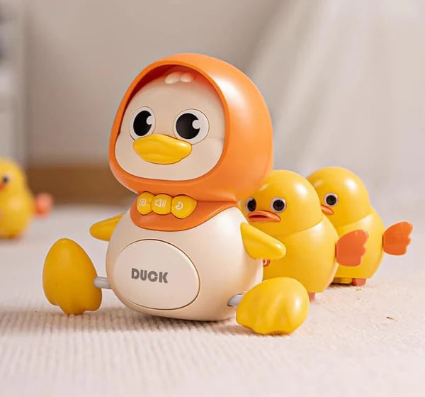 Duck Baby Tummy Time Toy – Crawling, Singing & Glowing Developmental Toy